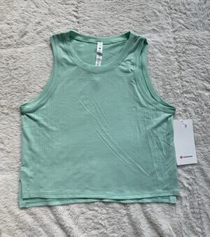 Lululemon Train to Be Tank Size 8 Wild Mint WLDM 79904